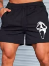 Short estampado de craneo