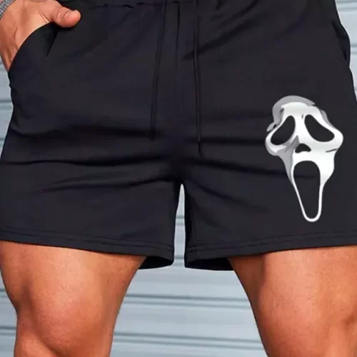 Short estampado de craneo