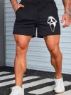 Short estampado de craneo