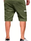 Short con cinta de rayas