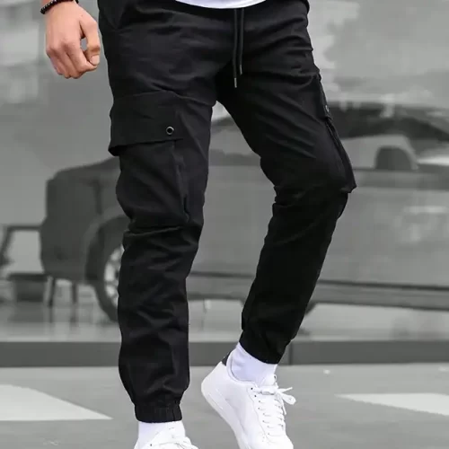 Pantalon casual bolsillo lateral