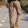 Pantalones rectos unicolor