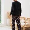 Pijama estampado leon