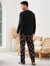 Pijama estampado leon