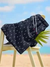 Shorts playero con cordón