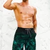 Shorts de natación con estampado