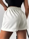 Short con diseño de parche