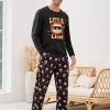Pijama estampado leon