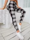 Legging a cuadros casual