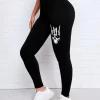 Legging estampado de craneo