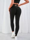 Legging unicolor cintura ancha