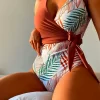 Traje de baño estampado