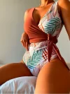 Traje de baño estampado