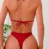 Traje de baño rojo