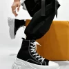 Zapatos de lona dos tonos