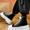 Zapatos de lona dos tonos