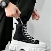 Zapatos de lona dos tonos